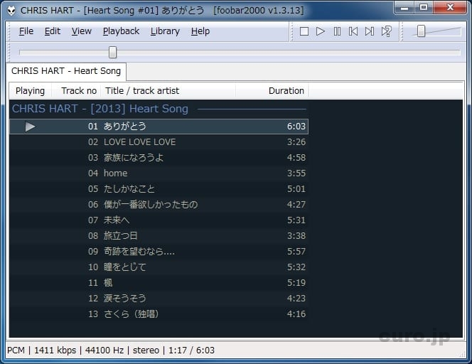 Foobar00 Windows でflacやmp3を簡単に変換 作成できる アルバムアートの登録もやっておこう